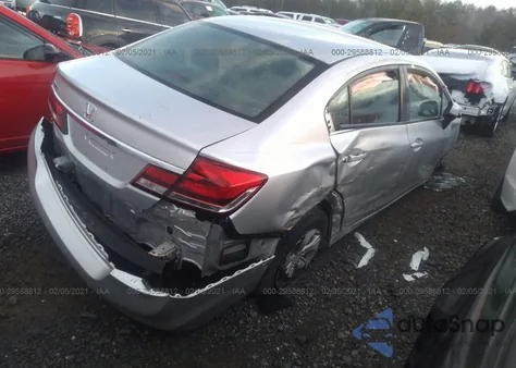 2015 Honda Civic Lx из США, поврежденный, VIN 19XFB2F56FE117309